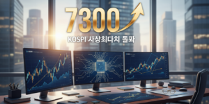 2026년 5월 6일 코스피 사상최대치에 대한 주도주들 및 숨어있는 주식들 발견 관련 반도체 · AI 섹터 분석 인포그래픽