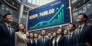 2026년 5월 8일 코스피 예측 주가 상단 9000포인트로 일제히 조정 관련 섹터 분석 인포그래픽