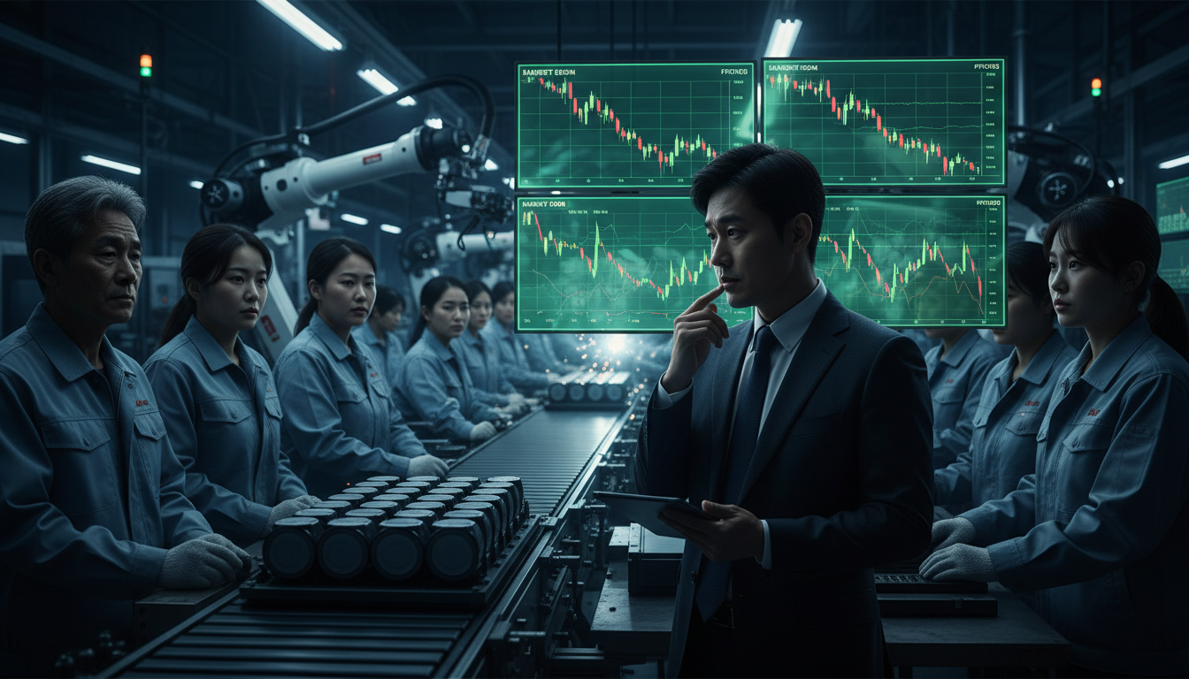 2차전지 2026년 5월 13일 분석 2026년 5월 13일 증시 패닉 속 2차전지 밸류체인 핵심 기업들의 실적·수급 재편 가능성 부각 관련 2차전지 섹터 분석