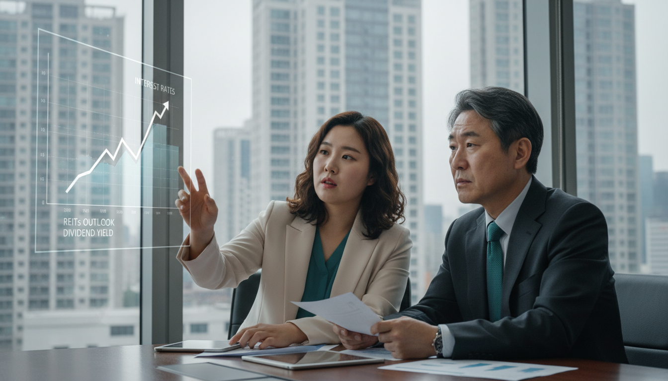 2026년 5월 17일 연준의 금리 인하 시기 재조정으로 국내외 리츠 섹터의 배당 매력과 자산 재평가 흐름이 재점검 국면에 진입 관련 리츠 섹터 분석