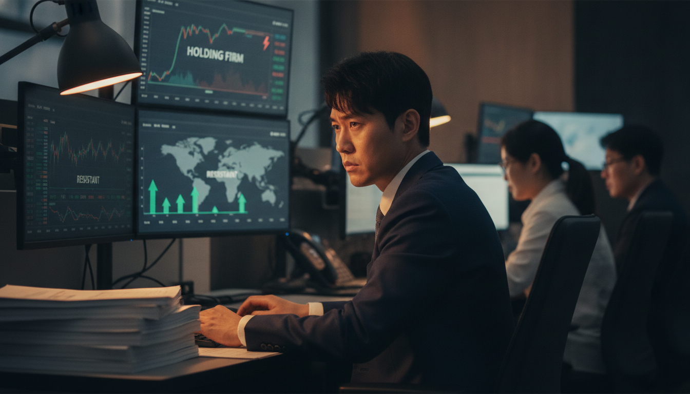 소비재 2026년 6월 8일 분석 2026년 6월 8일 서킷브레이커가 터진 월요일 아침, 소비재 안에서 유독 버티는 종목들이 있다—이번 주 전략의 출발점이 될 수 있다. 관련 소비재 섹터 분석