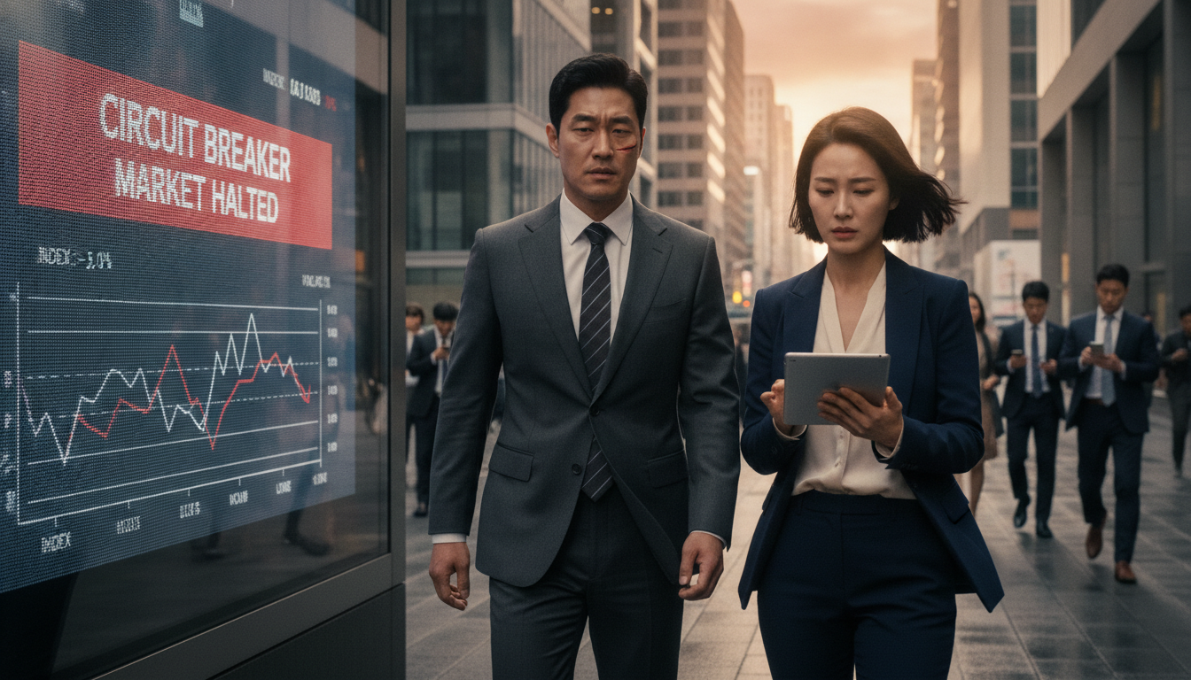 2026년 7월 7일 서킷브레이커가 발동된 날, 금융주 차트에는 이미 같은 신호가 먼저 떠 있었다. 관련 금융 섹터 분석