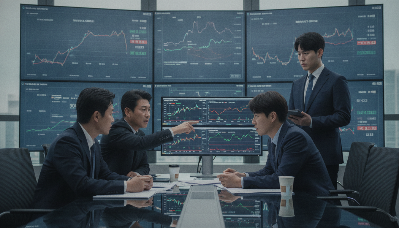 2026년 7월 9일 코스피가 5% 넘게 무너진 날, 금융주 안에서도 버티는 종목과 무너지는 종목이 극명하게 갈렸다. 관련 금융 섹터 분석