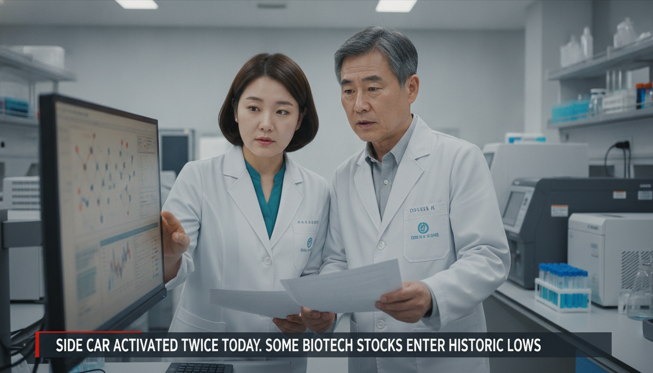 바이오 2026년 7월 15일 분석 2026년 7월 15일 사이드카가 두 번 발동된 오늘 장에서, 바이오 섹터 일부 종목은 이미 역사적 저점 구간에 진입했다. 관련 바이오 섹터 분석
