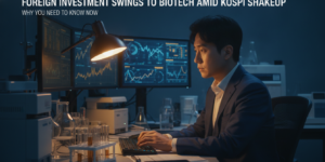 2026년 7월 16일 코스피가 흔들리는 이번 주, 외국인 수급이 유독 바이오 대형주로 향하는 이유를 지금 확인해야 한다. 관련 바이오 섹터 분석