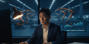 2026년 7월 18일 코스피가 9% 넘게 무너진 한 주, 자동차 섹터는 오히려 장기 보유 기준을 세울 적기가 됐다. 관련 자동차 섹터 분석