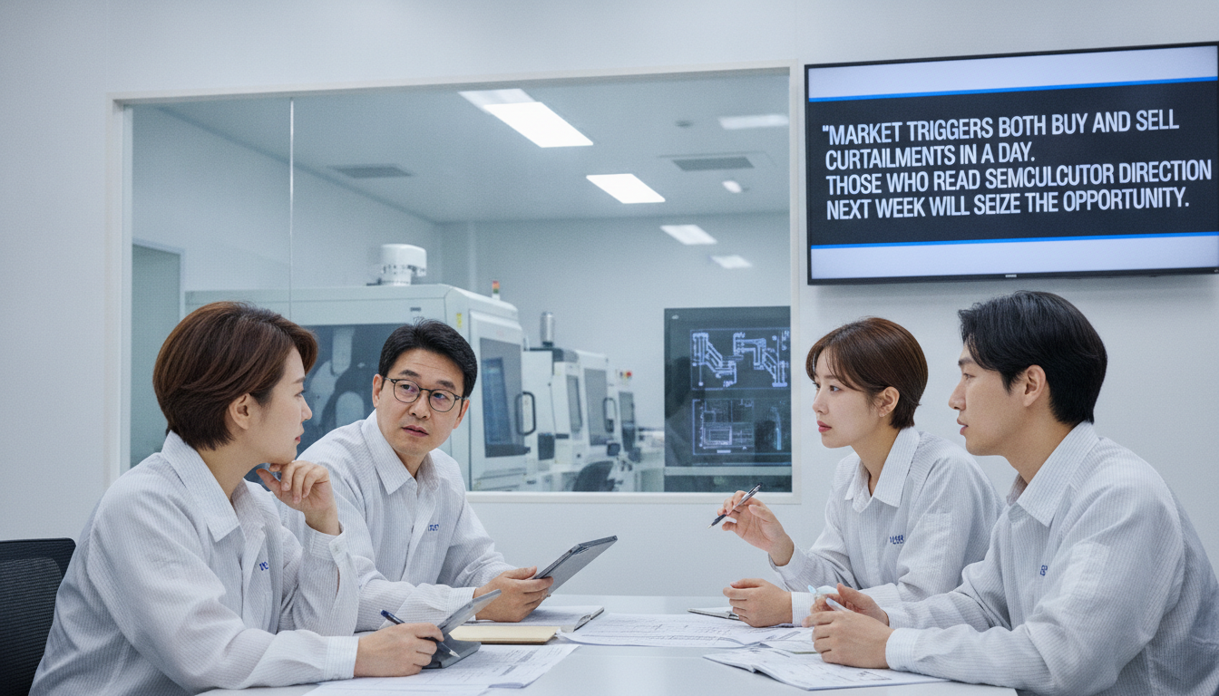 2026년 7월 23일 하루에 매도·매수 사이드카가 모두 울린 시장, 다음 주 반도체 수급의 방향을 먼저 읽는 사람이 기회를 잡는다. 관련 반도체 섹터 분석